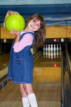 bowling girl