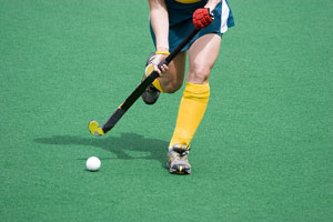 playing field hockey