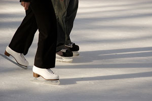 ice skating