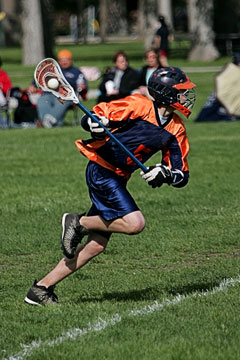 lacrosse player