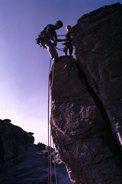 rock climbers