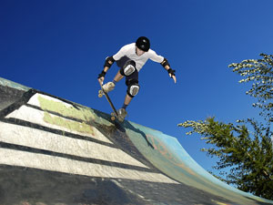 skateboard ramp