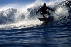 ocean surfing